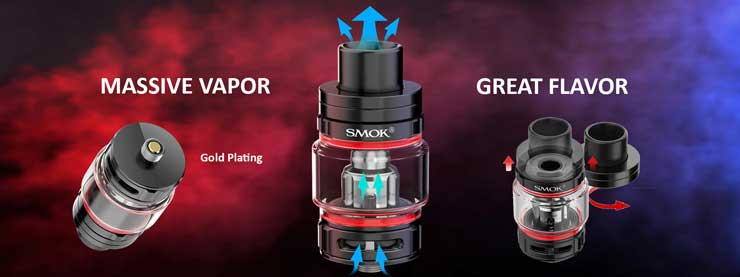 Smoktech žeraviaca hlava TFV9 Meshed - 0,15ohm 