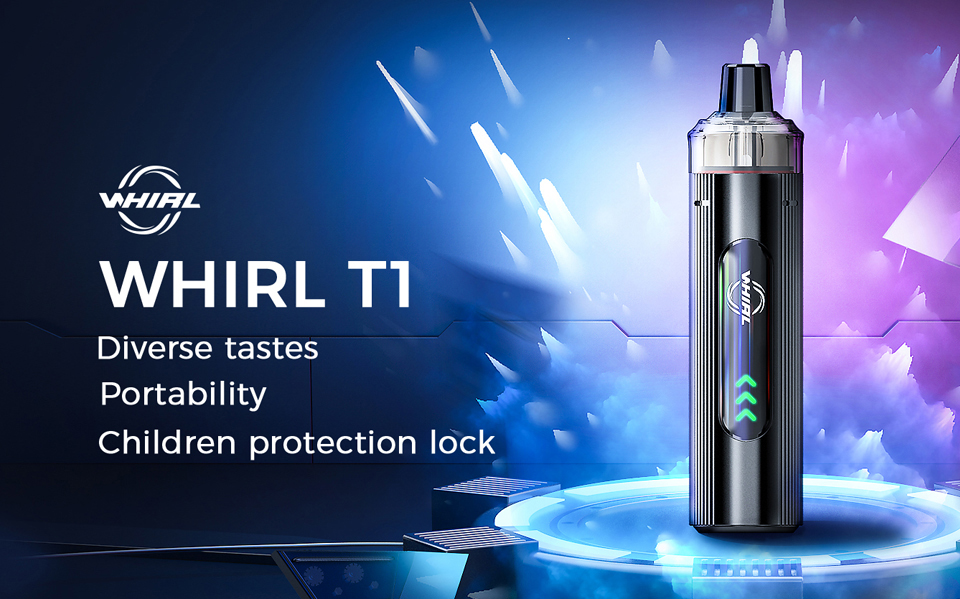 UWELL WHIRL T1 Pod 1300mAh - Black