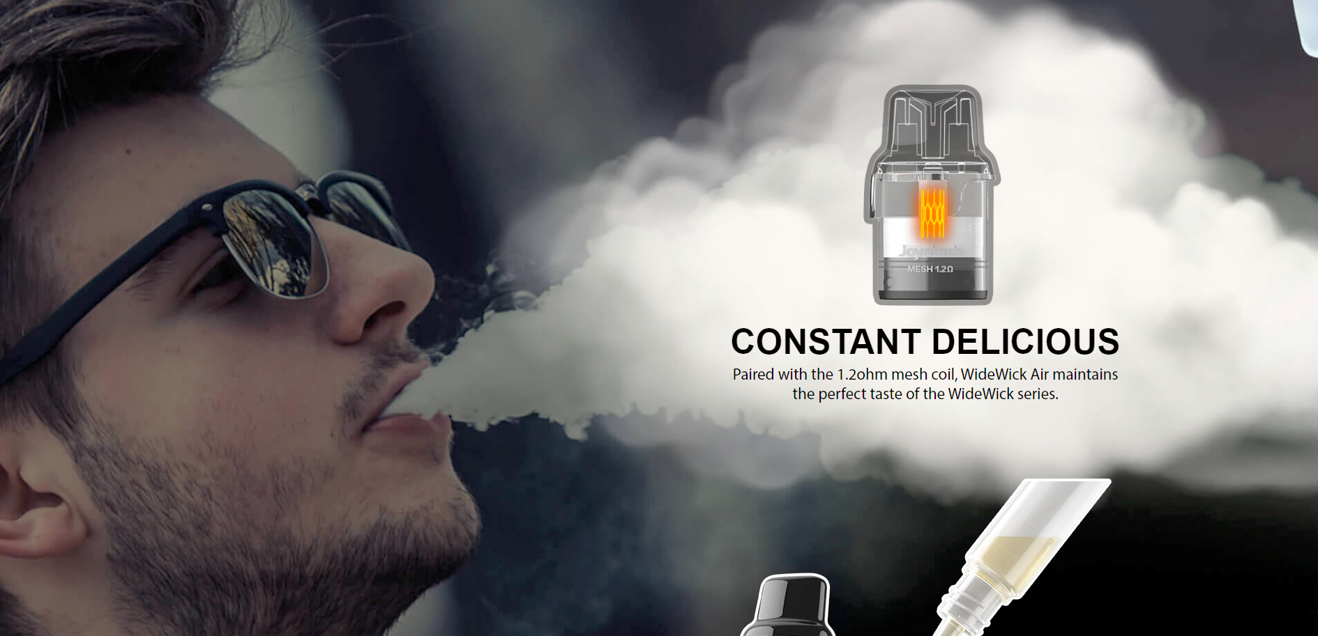 Joyetech WideWick AIR Pod cartridge 2ml 1,2ohm