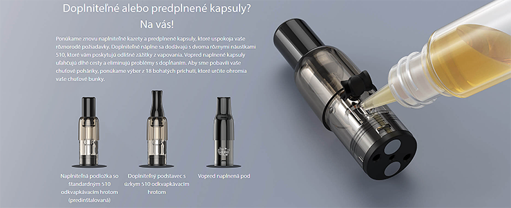 Joyetech náustok Standard 510 - black
