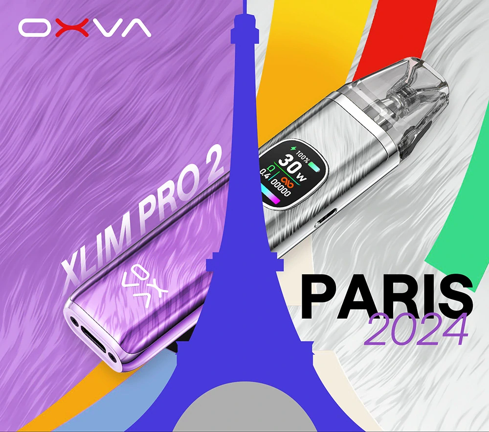 OXVA Xlim Pro 2 Pod Kit 1300 mAh Titanium Blue 1 ks