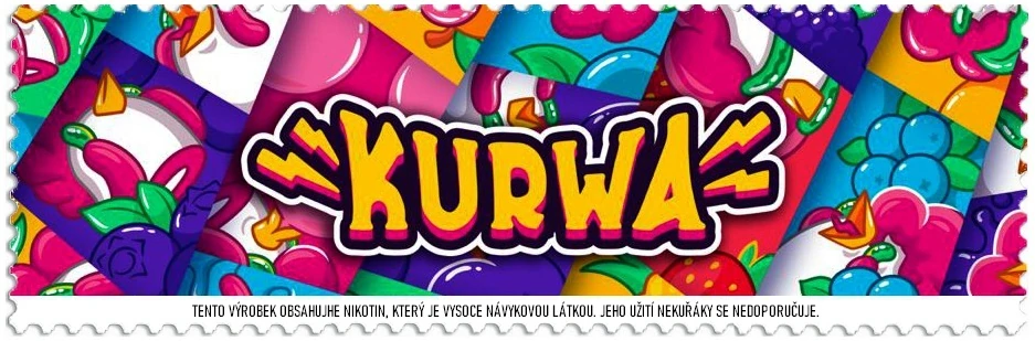 Kurwa Collection Bubblegum Watermelon Ice 20 mg 700 poťahov 1 ks