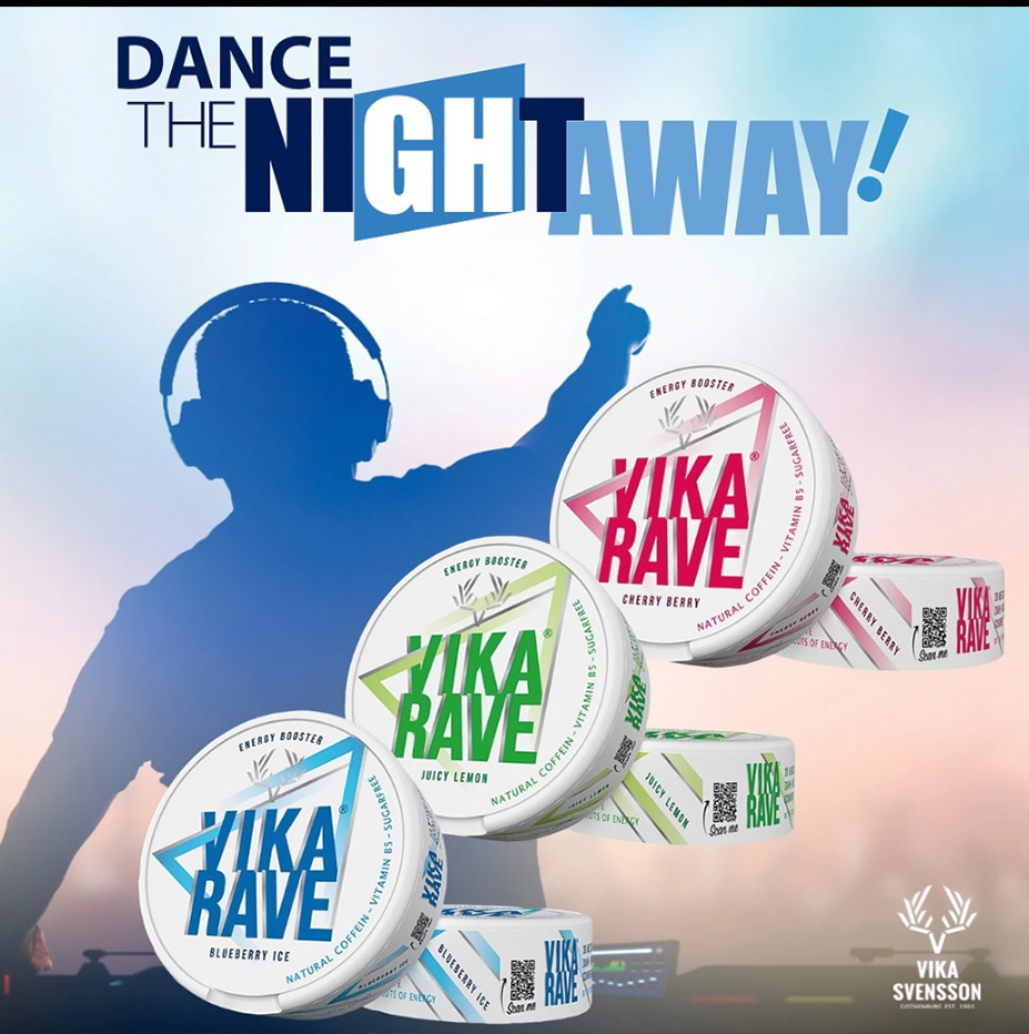 Vika Rave Blueberry Ice 12g