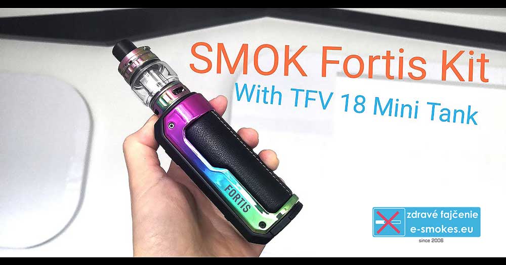 Grip Smoktech Fortis 100W Full Kit - Dúhová 1ks