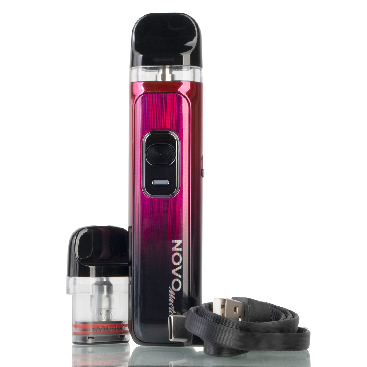 Smoktech NOVO MASTER 1000mAh Black Carbon Fiber 1ks