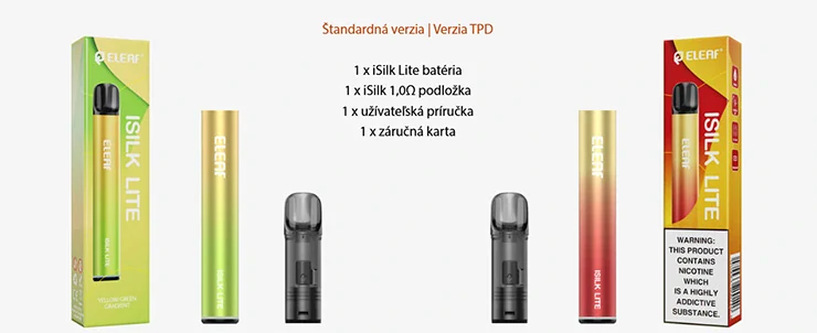 Eleaf ISILK LITE e-cigarette 500mAh Blue-Yellow gradient