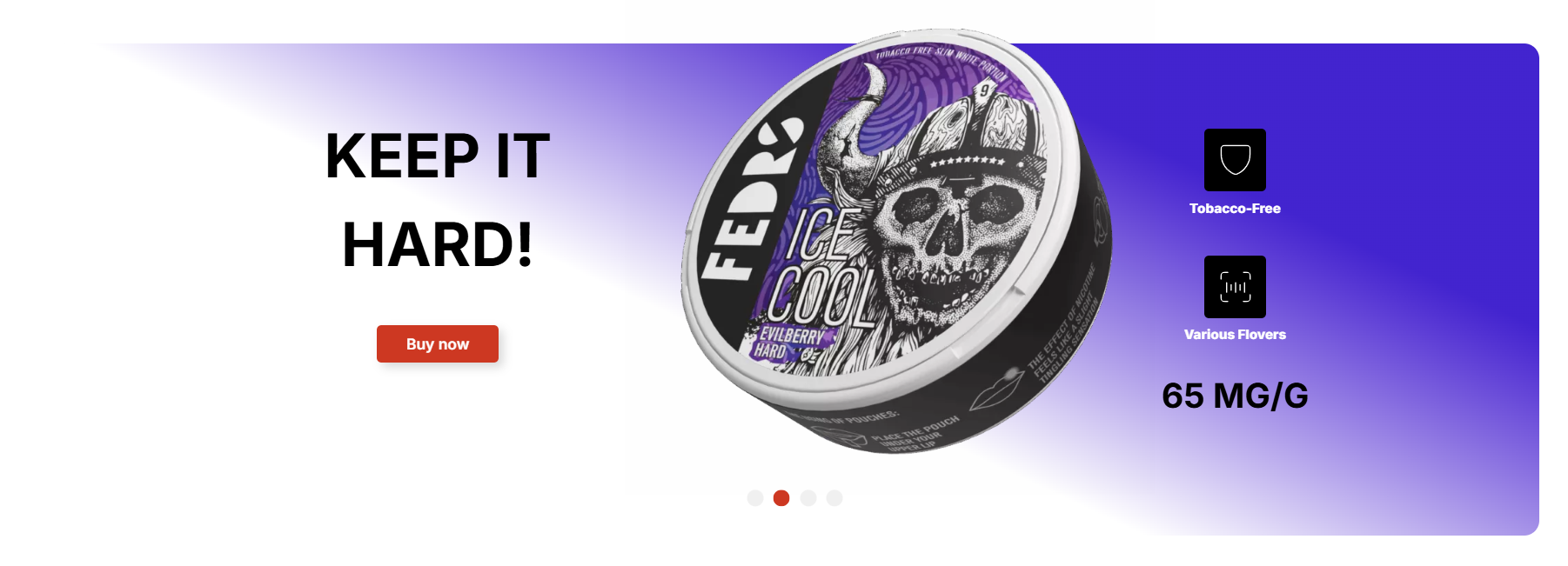 FEDRS Ice Cool Hard Mint 12,5g