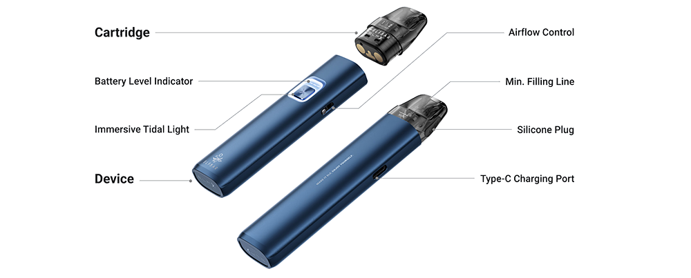 Elf Bar ELFX 2 1700mAh Matte Black