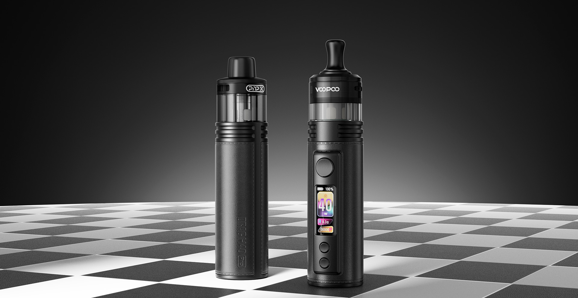 VOOPOO DRAG H40 Pro POD MOD 2450mAh Snow Blue