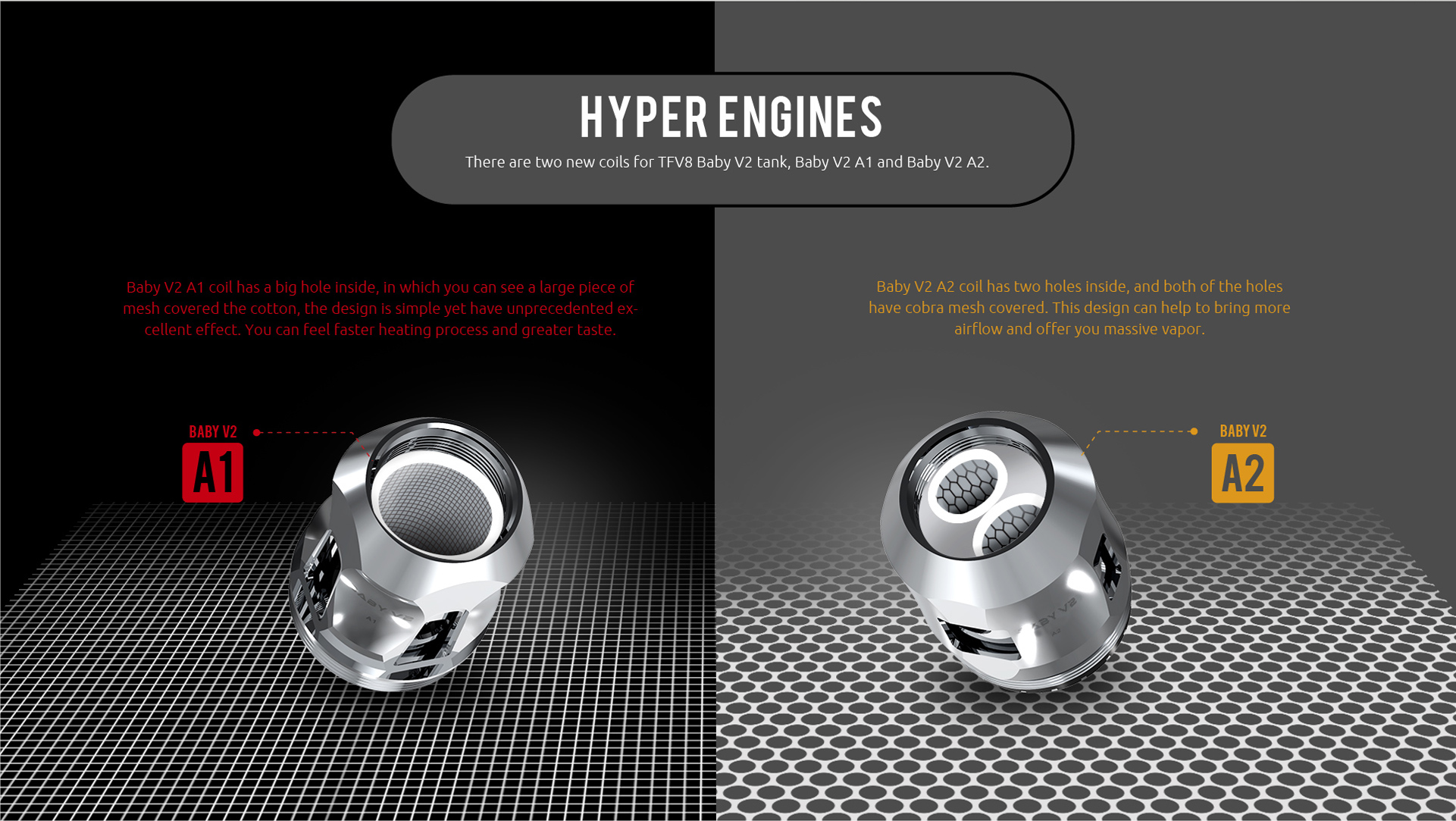 SmokTech hlava TFV8 BABY V2 S2 - 0,15 ohm