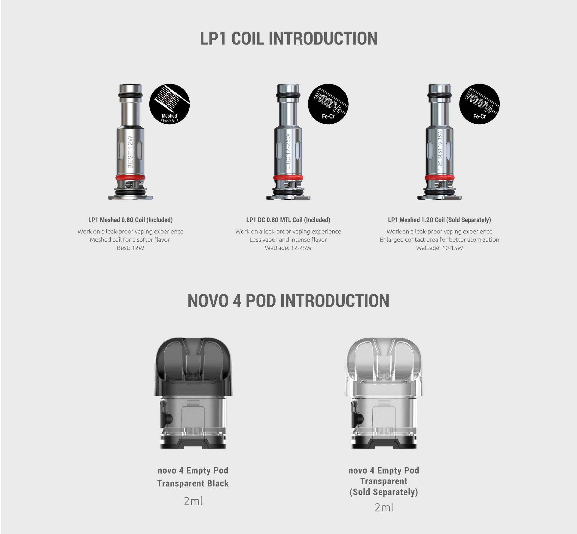 SmokTech LP1 DC MTL 0,8ohm