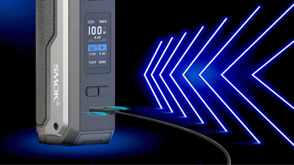 Grip Smoktech Fortis 100W Full Kit - Dúhová 1ks