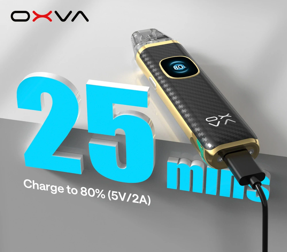 OXVA Xlim Pro 2 Pod Kit 1300 mAh Titanium Blue 1 ks