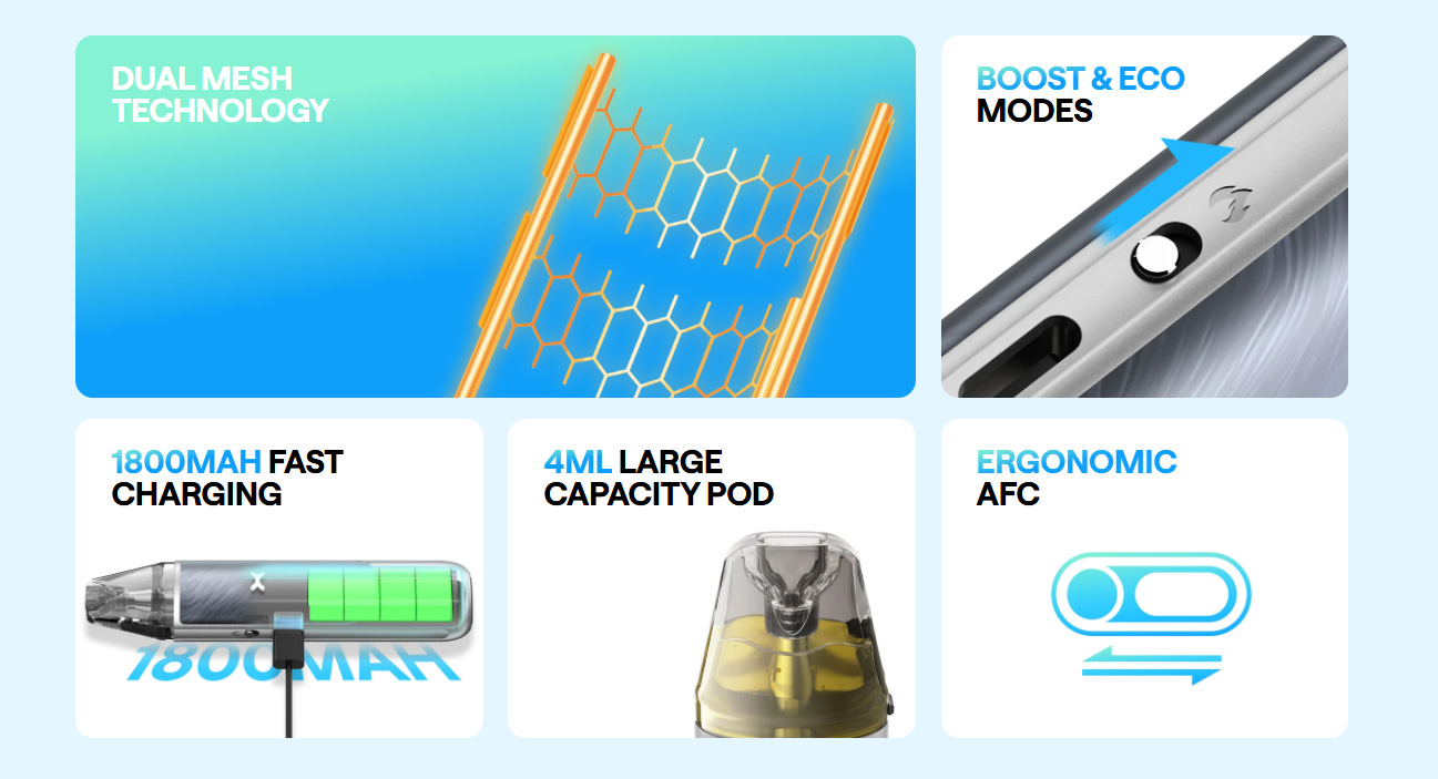 OXVA NeXLIM GO 1800mAh Silky Purple