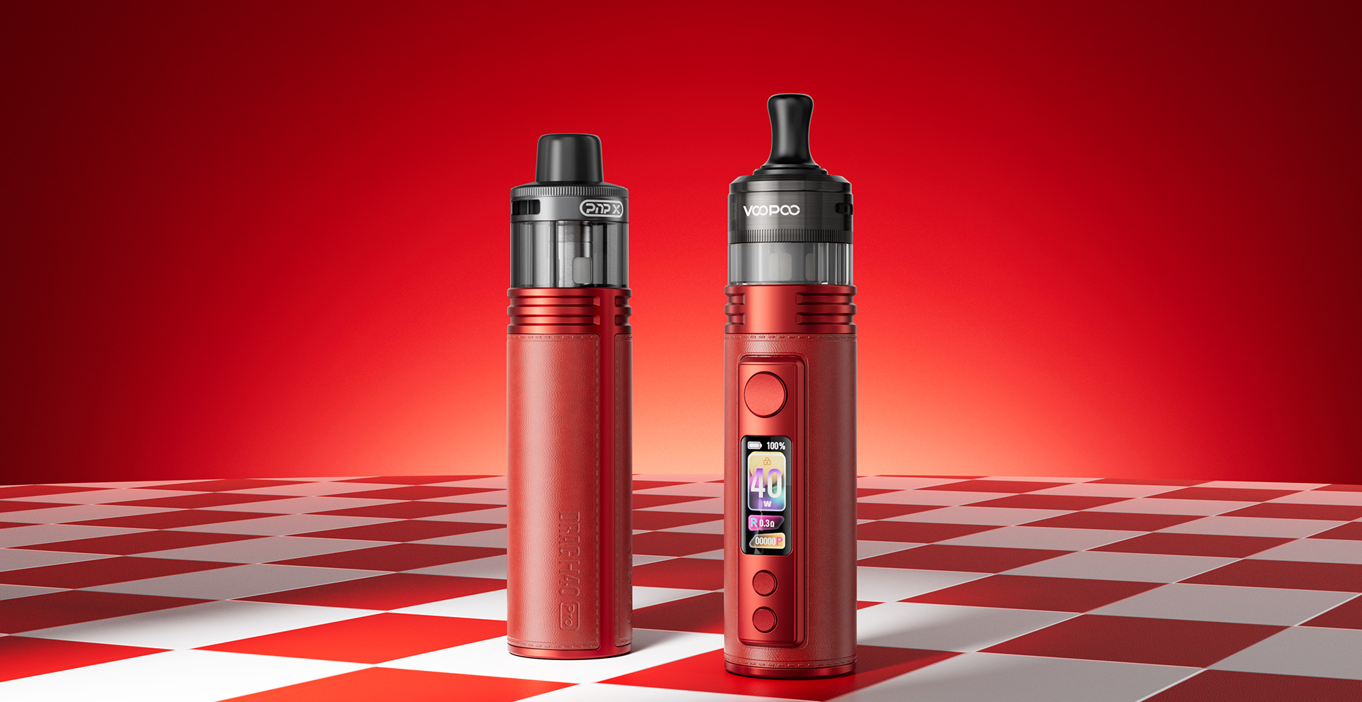 VOOPOO DRAG H40 Pro POD MOD 2450mAh Snow Blue