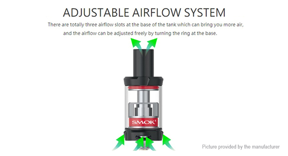 Smoktech Priv N19 1200mAh - 7-Color Black