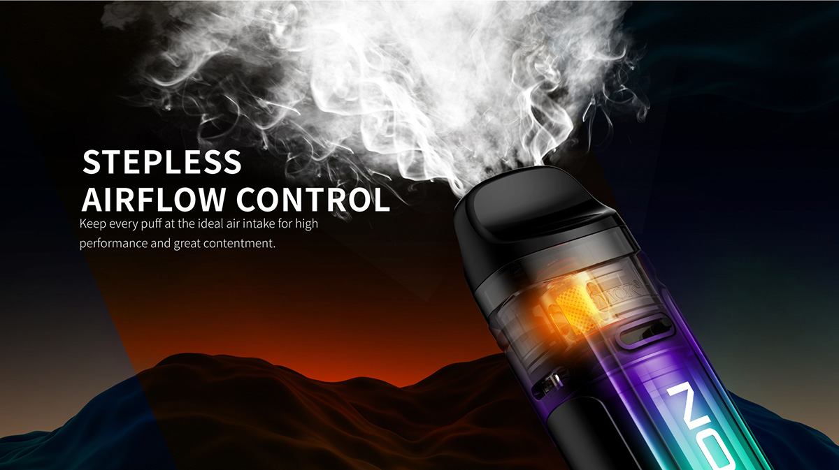 Smoktech NORD C 50W elektronická cigareta 1800mAh Transparent Black