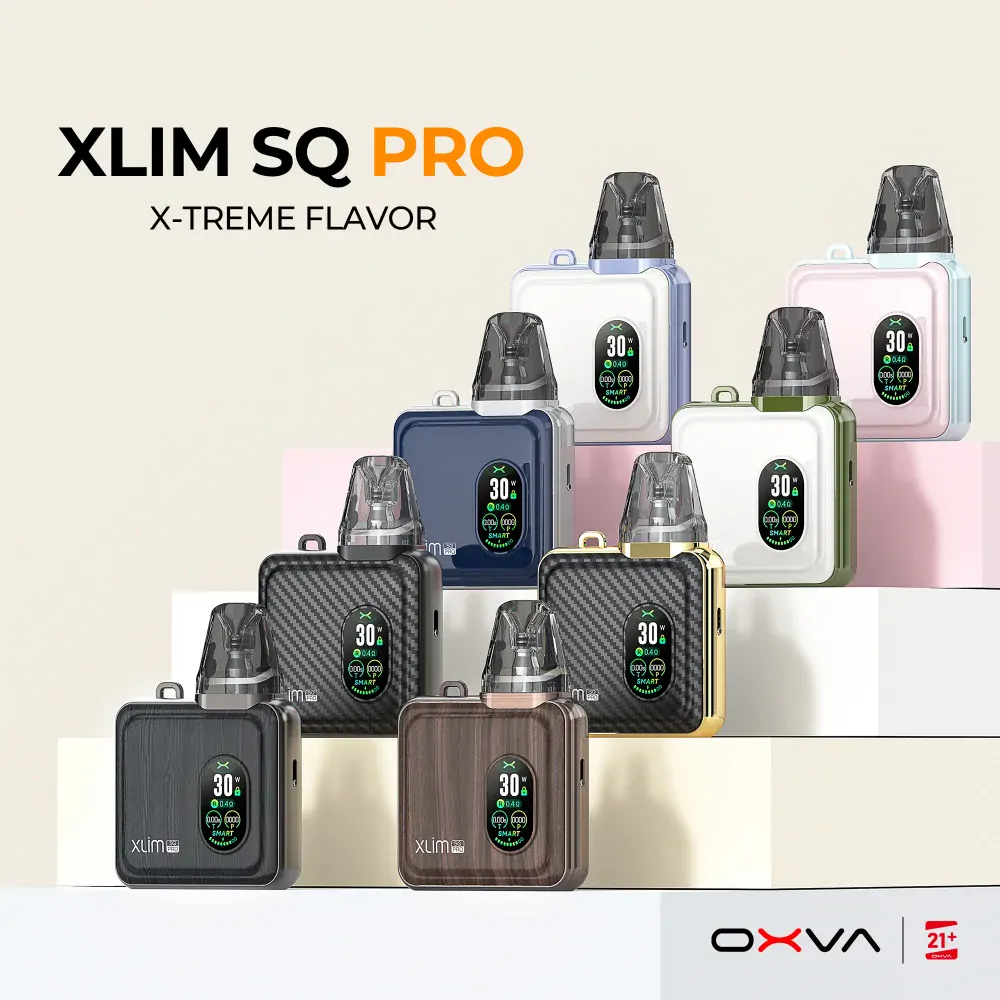 OXVA Xlim SQ Pro 1200mAh Gunmetal Wood 1ks