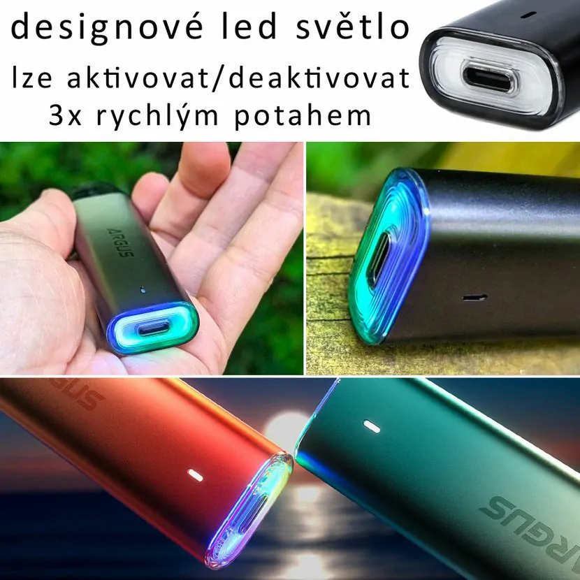 VOOPOO ARGUS G2 Mini elektronická cigareta 1200mAh Moonlit Gray 1ks 