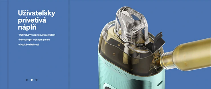 OXVA VPRIME POD kit 2600mAh Black Leather