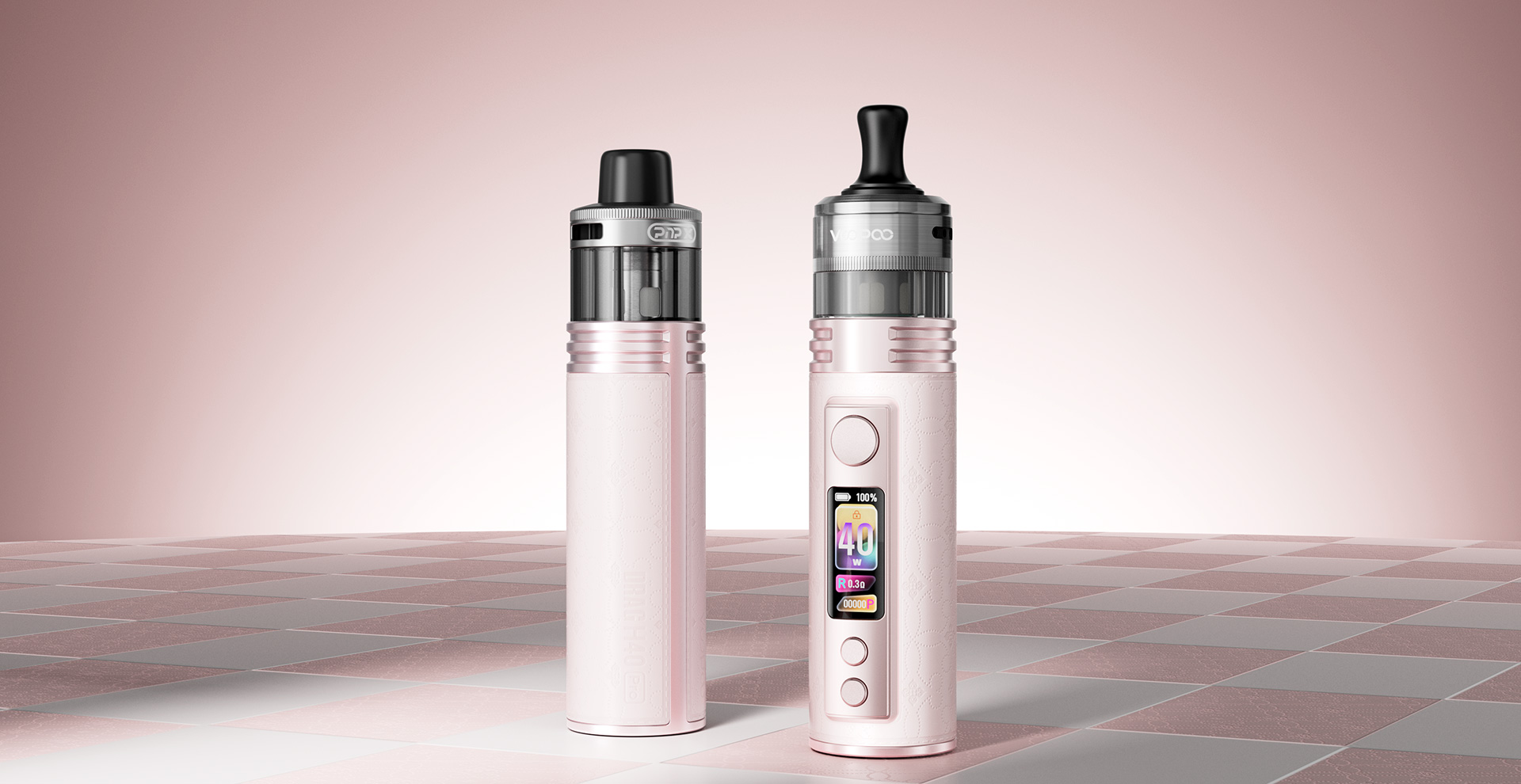 VOOPOO DRAG H40 Pro POD MOD 2450mAh Snow Blue
