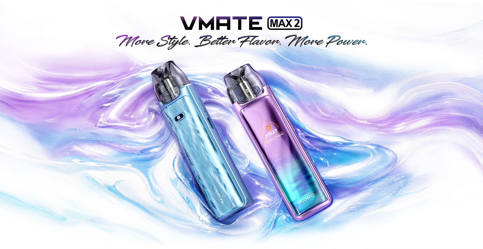 VOOPOO VMATE MAX 2 Pod Kit 2100mAh Silver