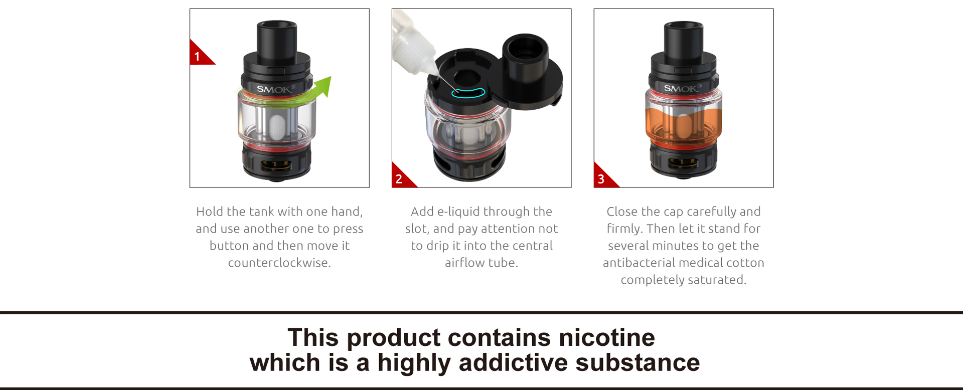 Grip Smoktech Fortis 100W Full Kit - Dúhová 1ks