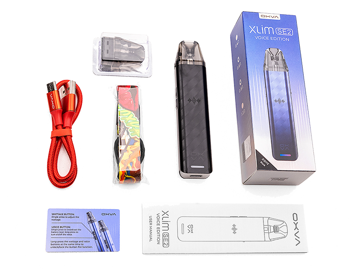 OXVA Xlim SE 2 Pod 1000mAh Black Blue 1ks