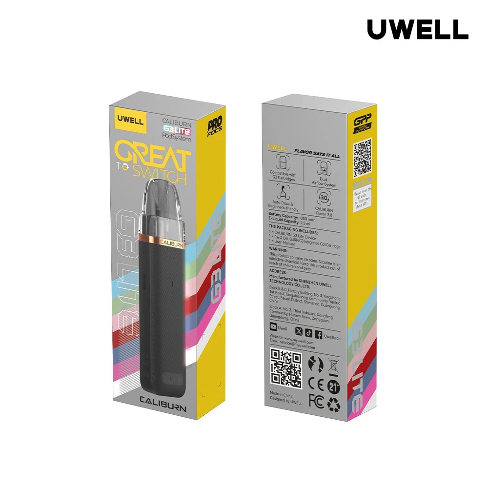 Uwell Caliburn G3 Lite Pod 1200mAh Pearl White