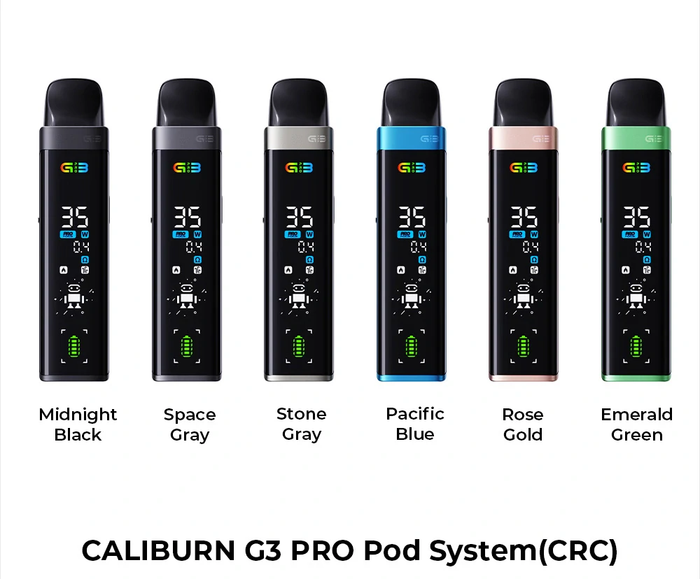 Uwell Caliburn G3 PRO 1000 mAh Green Camo 1 ks