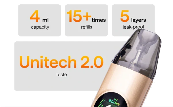 OXVA NeXLIM POD kit 1500mAh Dark Brown 1ks