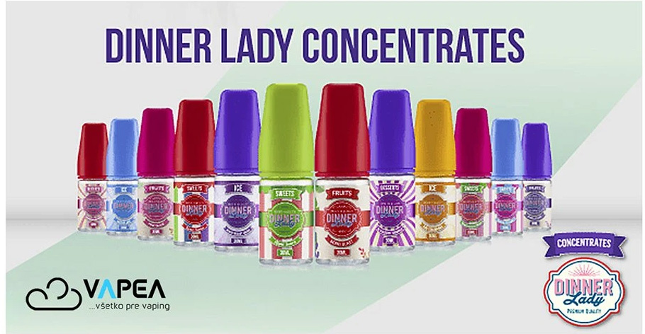 Dinner Lady S&V Tobacco 10ml Captain Tobacco