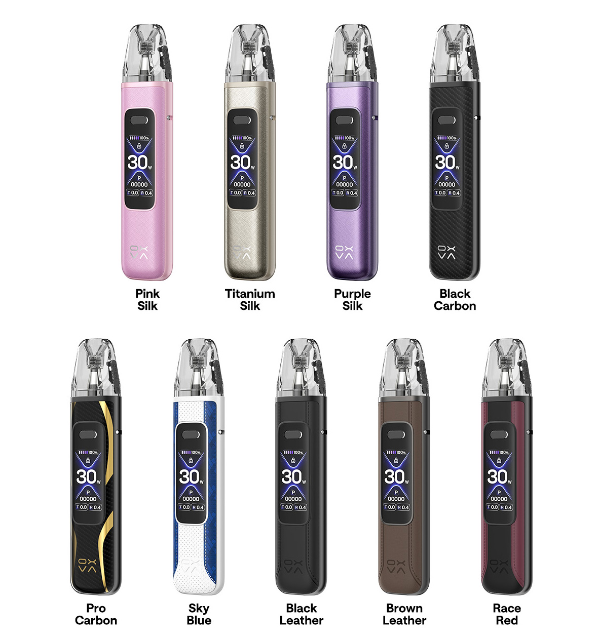 OXVA Xlim Pro 3 Pod Kit 1500 mAh Brown Leather 1 ks