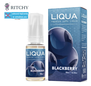 LIQUA Elements Blackberry (černica) 10ml 18mg nikotínu