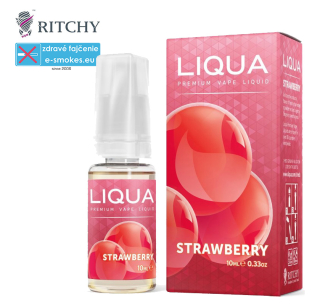 LIQUA Elements Strawberry ( jahoda ) 10ml 6mg nikotínu