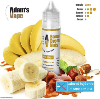 Adam´s Vape Shake and Vape Banana Creamy Nuts 12ml