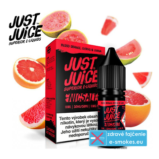 Just Juice Blood Orange, Citrus & Guava Salt 10 ml 20 mg