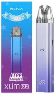 OXVA Xlim Se Bonus Pod elektronická cigareta 900mAh Purple Silver 1ks