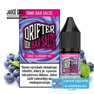 e-liquid Drifter Bar Salts Sweet Blueberry Ice 10ml - 10mg