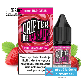 e-liquid Drifter Bar Salts Sweet Strawberry Ice 10ml - 20mg