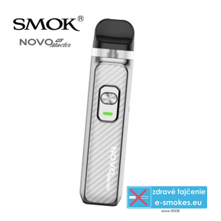 Smoktech NOVO MASTER 1000mAh Silver Carbon Fiber 1ks