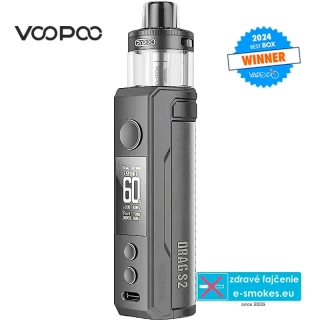 VOOPOO Drag S2 POD MOD 60W 2500 mAh Gray Metal 1 ks