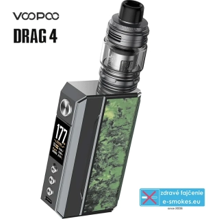 VOOPOO DRAG 4 177W Grip 5,5ml Full Kit Forest Green