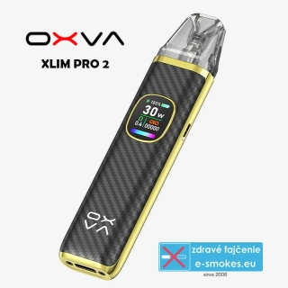 OXVA Xlim Pro 2 Pod Kit 1300 mAh Black Carbon 1 ks