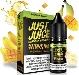 Just Juice Banana & Mango Salt 10 ml 11 mg