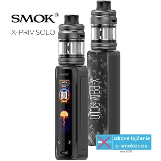 Smoktech X-PRIV Solo 80W Grip Full Kit Black Shell