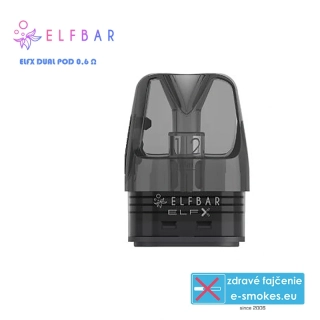 Elf Bar ELFX Dual POD cartridge 2ml 0,6 ohm
