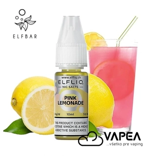Liquid ELFLIQ Nic SALT Pink Lemonade 10ml - 10mg