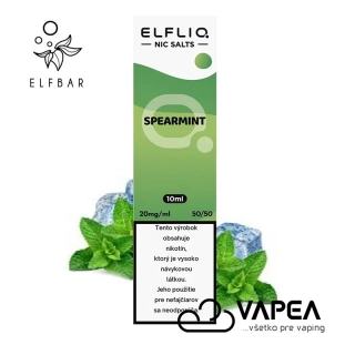 Liquid ELFLIQ Nic SALT Spearmint 10ml - 20mg