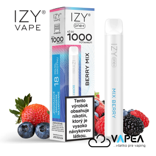 IZY VAPE ONE+ Berry Mix 18 mg 1000 poťahov